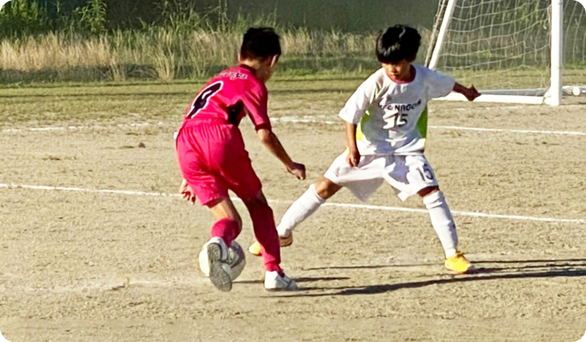 仲間といっしょに成長！ジュニアサッカー