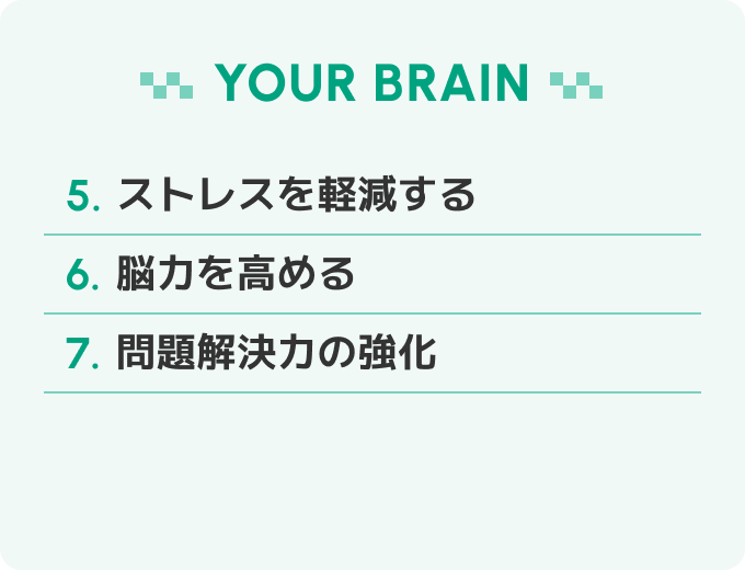 脳に