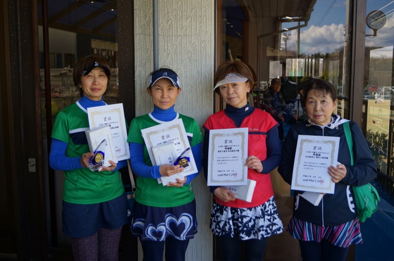 ４月杯 月曜女子ダブルス W ロングウッドスポーツ株式会社